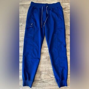 Healing Hands scrub pants mid rise jogger (navy)
